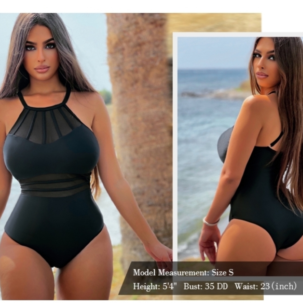 NWT Size L Relleciga One Piece Tummi Control Swimsuit - Picture 6 of 13